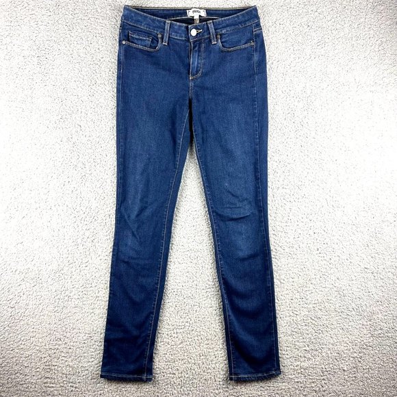Paige Denim - PAIGE Skyline Skinny Blue Stretch Denim Jeans Womens Size 27 Made USA W28 L31